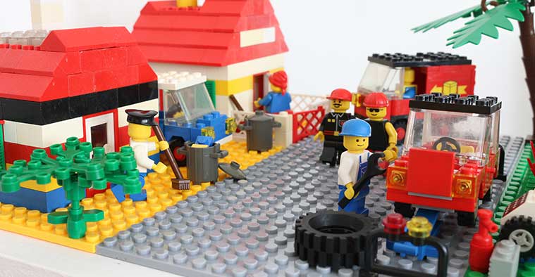 Comment créer un module de rangement Legos?